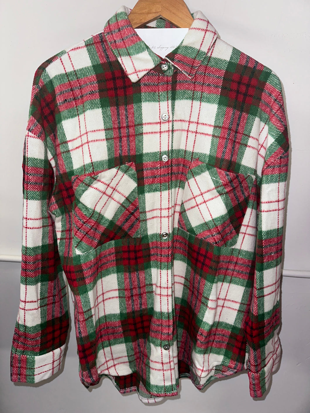 Candy Cane Lane Shacket