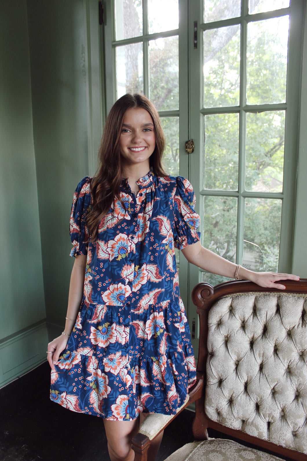 Talking Loud Paisley Dress