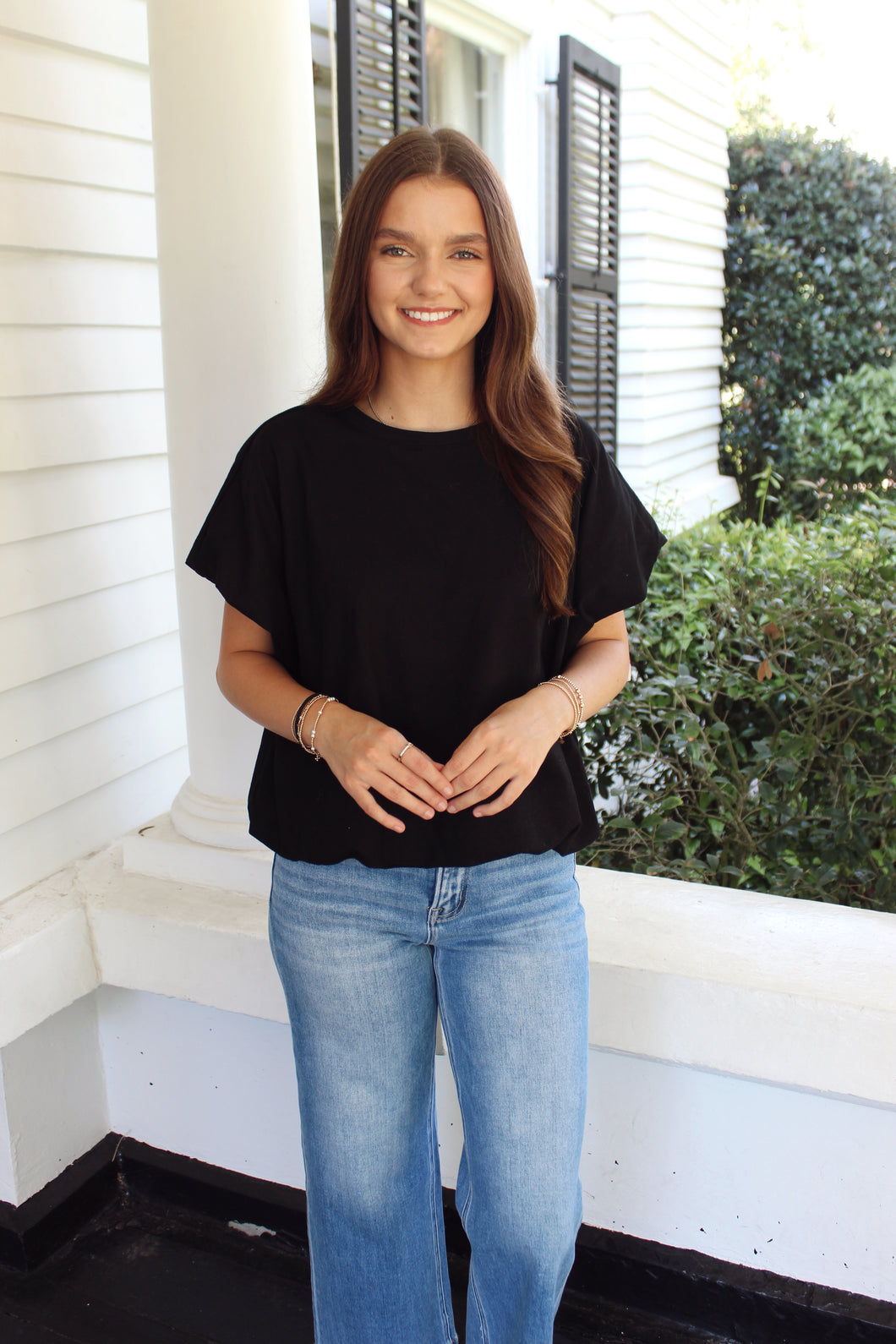Everyday Classic Black Top