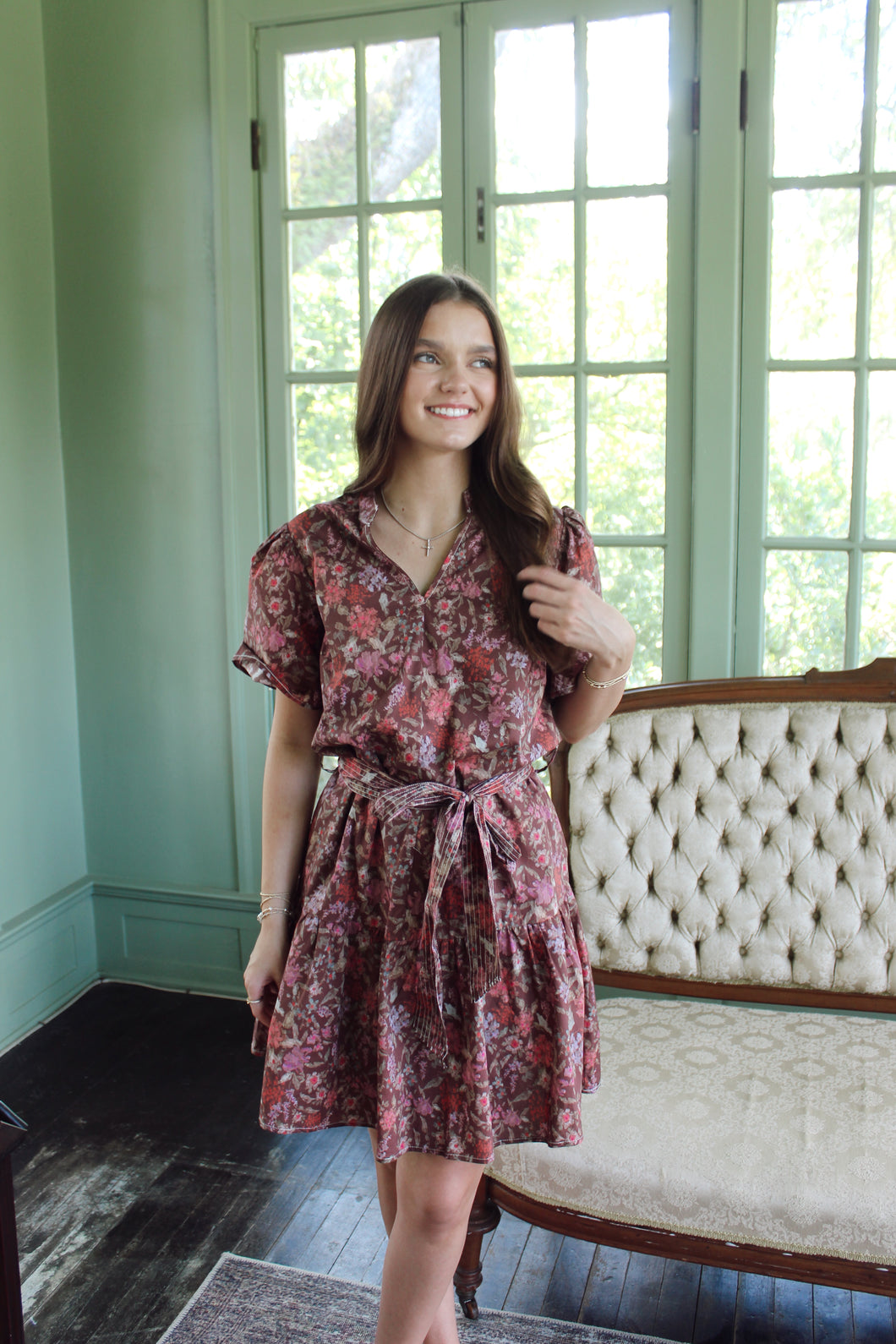 Fall Florals Dress