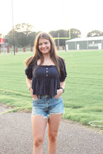 Load image into Gallery viewer, Hotty Toddy Navy Top
