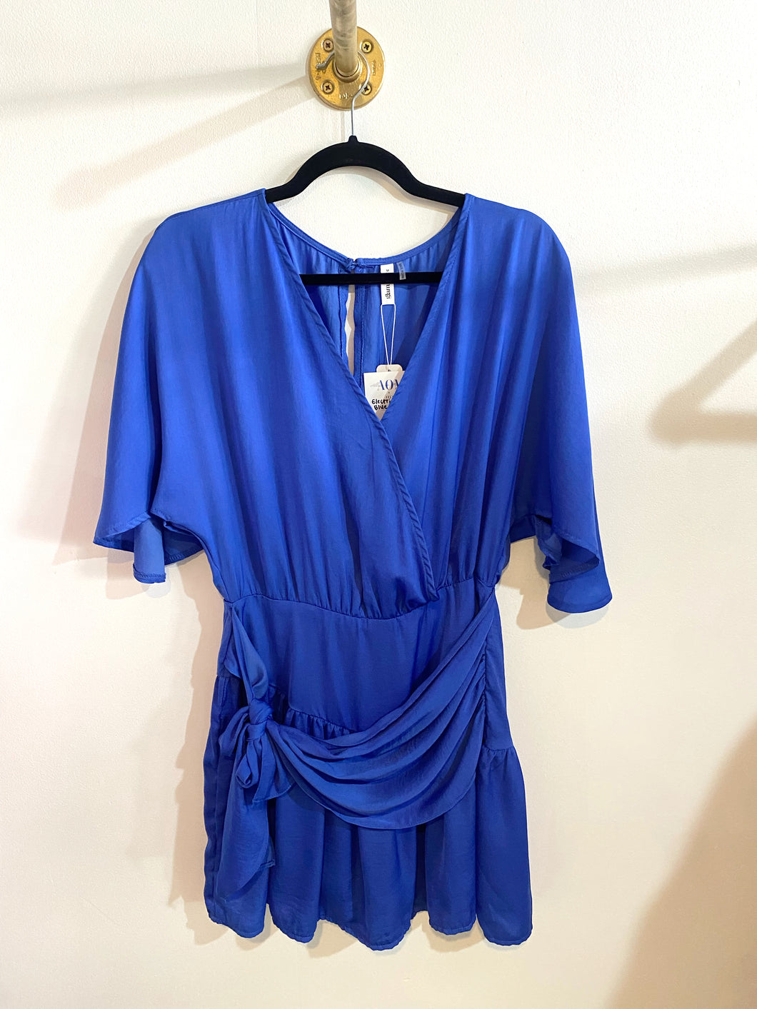 Electric Love Blue Romper
