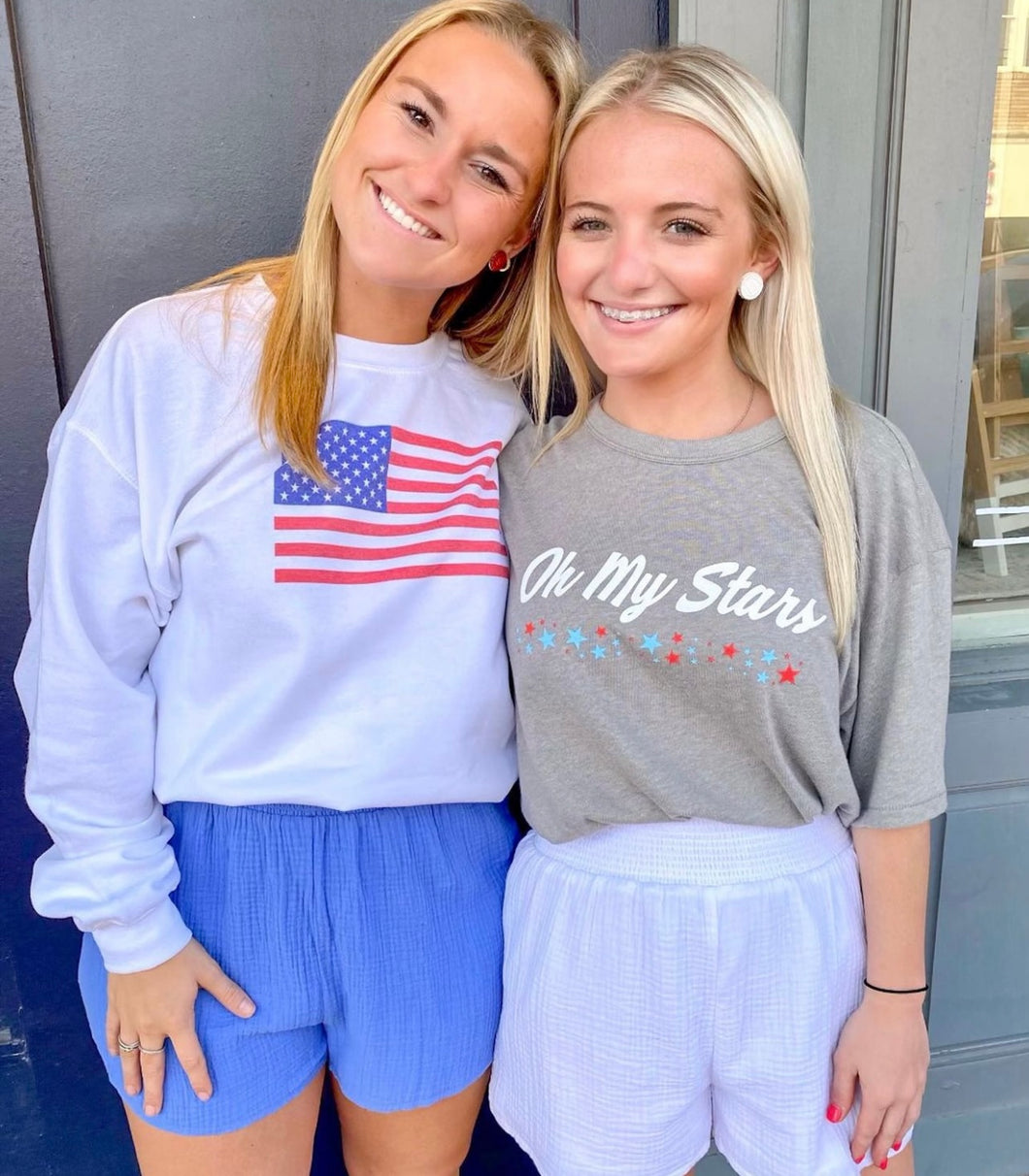 American Flag Sweatshirt