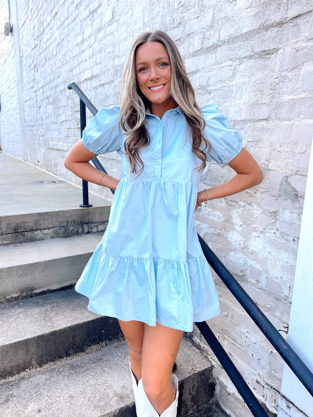 Sweet Baby Blue Dress